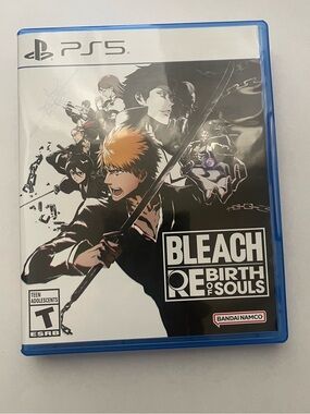 Bleach: Rebirth of Souls (PS5) - - White & Black Cover